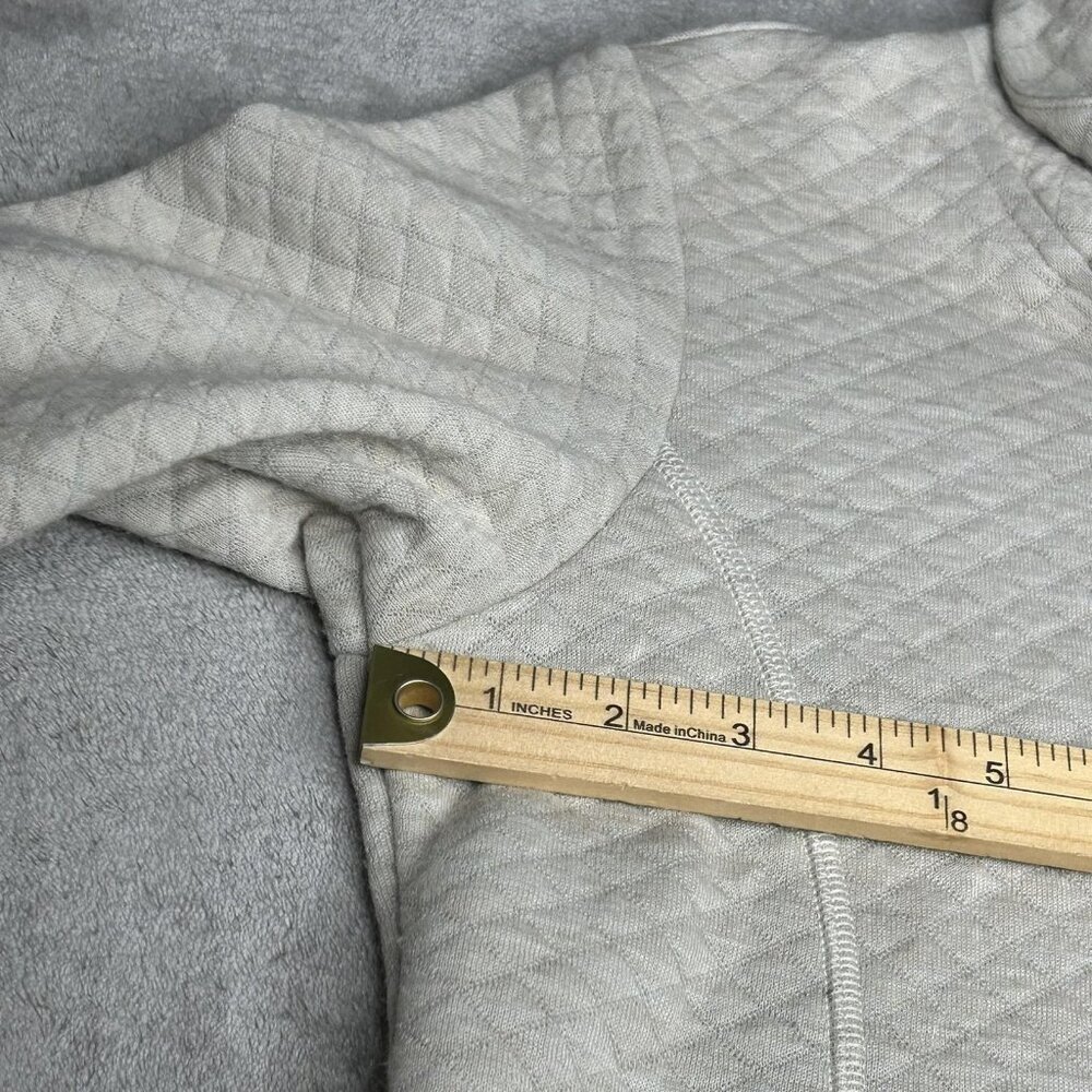 Kuhl Sweater Womens M Quilted Cowl Neck Pullover Pockets Logo Knit Lined Outdoor - Picture 7 of 13